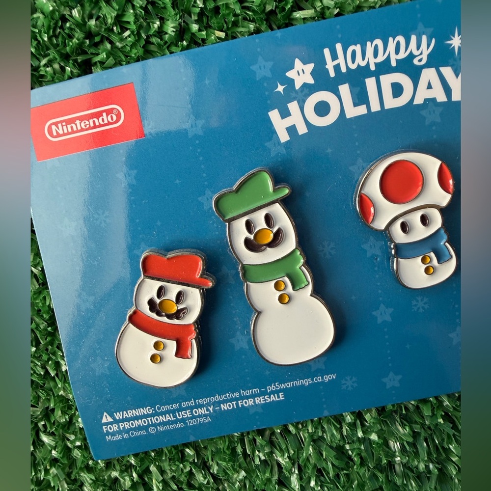 🍄Nintendo Pin Set - Picture 2 of 4